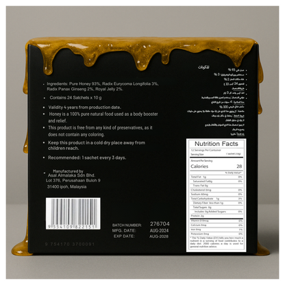 Asian Dragon Honey ( 24 Packs )
